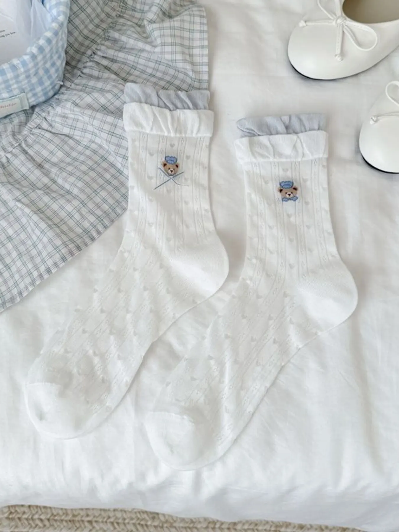 Bear Breathable Crew Socks 1